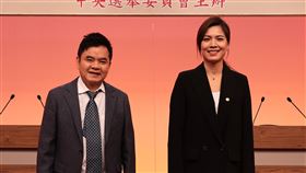 ▲第19案台北市議員鍾沛君、民進黨立委莊瑞雄。（圖／中選會提供）