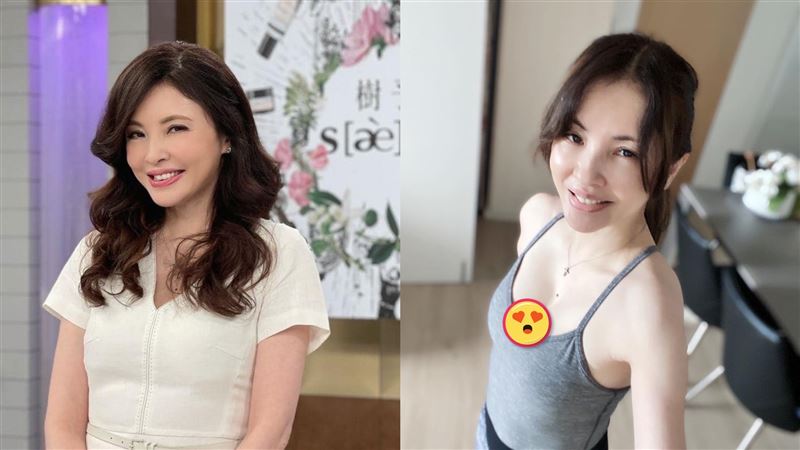 何如芸不畏低溫脱了　上帝視角蹦雪胸