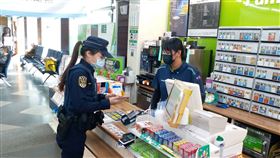 花東鐵警杜絕超商暴力（圖／花東鐵路警提供）