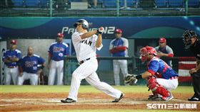 12強日本隊平田良介(圖／記者王怡翔攝)