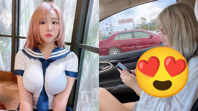 泥泥學姐安全帶消失！沒入F級雪乳