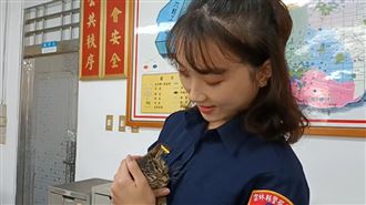 美女警花抱貓影片曝光　網友歪樓暴動