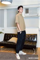 黃聖球三立新聞網專訪。（圖／記者楊澍攝影）