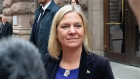 瑞典財政部長安德森（Magdalena Andersson）。（圖／翻攝自維基百科，作者：Frankie Fouganthin，CC BY-SA 4.0）