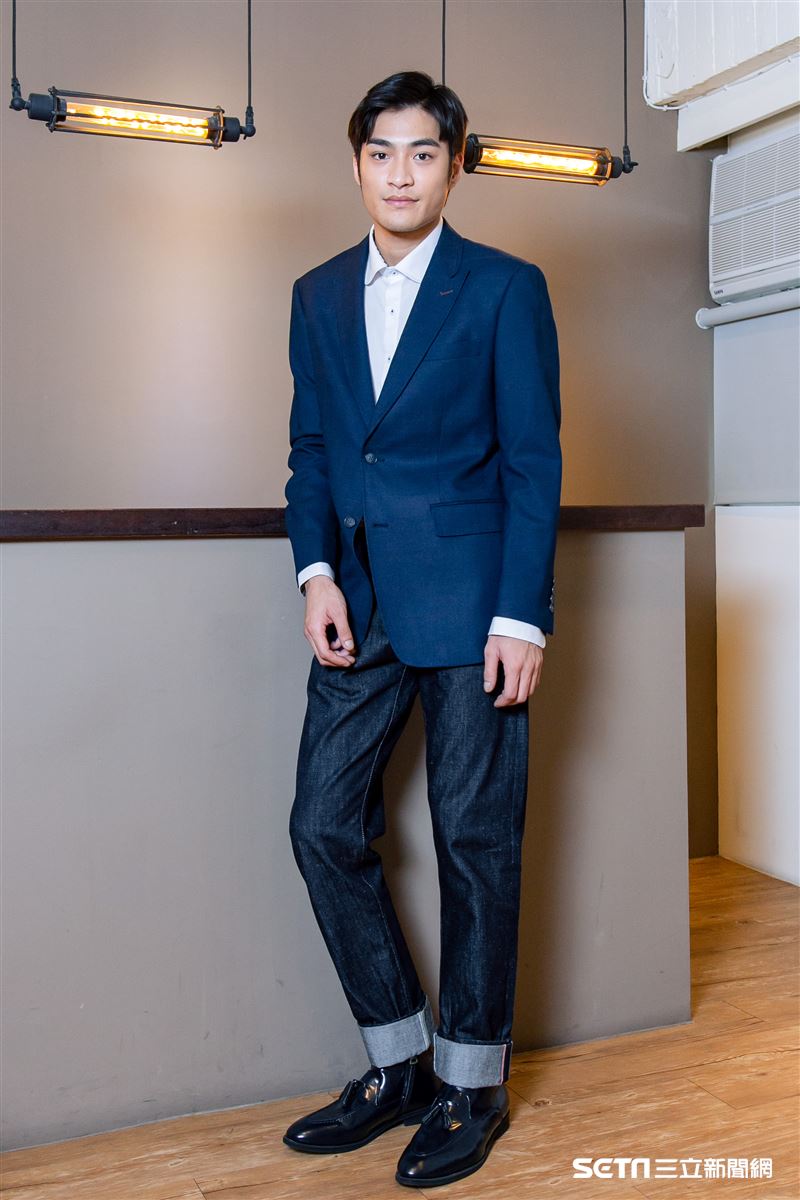 潘綱大三立新聞網專訪。（圖／記者楊澍攝影）