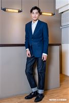 潘綱大三立新聞網專訪。（圖／記者楊澍攝影）