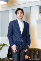 潘綱大三立新聞網專訪。（圖／記者楊澍攝影）