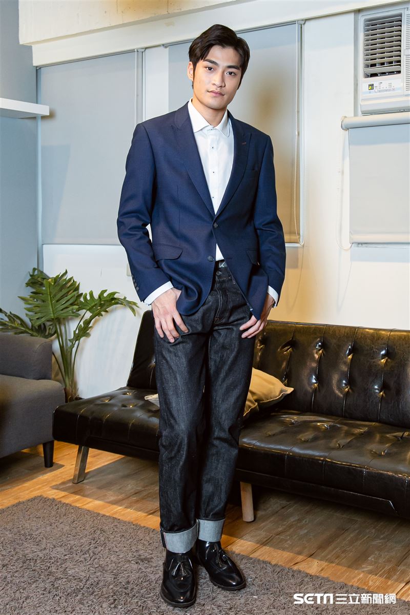 潘綱大三立新聞網專訪。（圖／記者楊澍攝影）