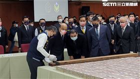 海洛因,走私,販毒,新北,新北市刑大，記者游承霖攝影