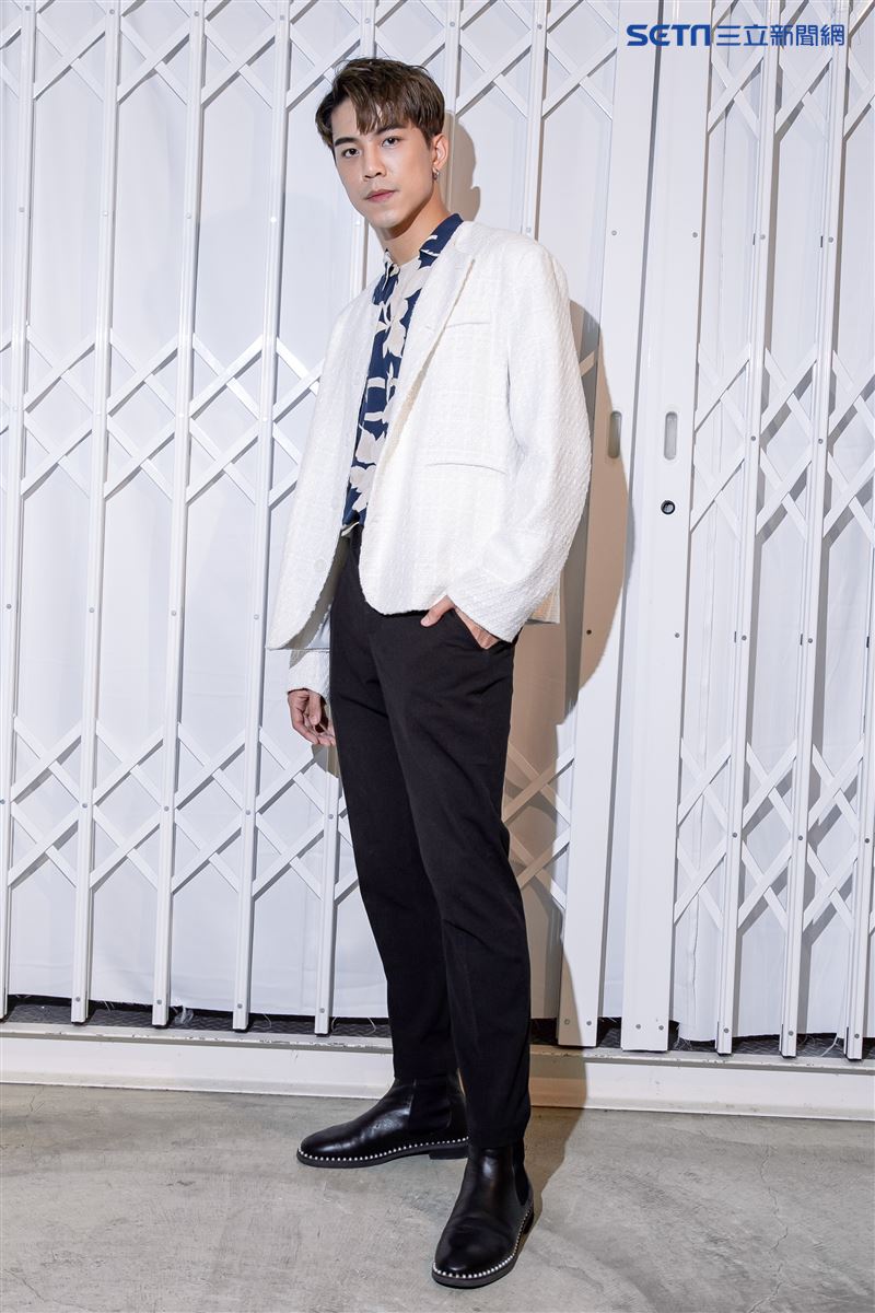  Top1男子漢張家瑋三立新聞網專訪。（圖／記者楊澍攝影）