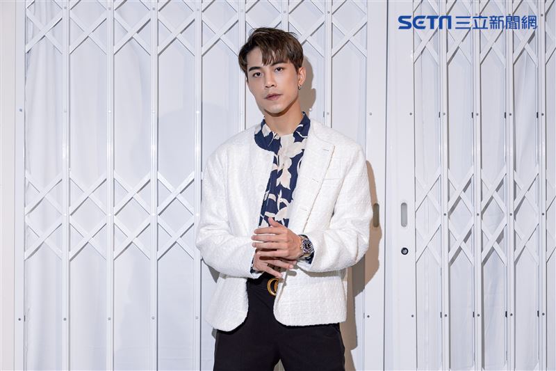  Top1男子漢張家瑋三立新聞網專訪。（圖／記者楊澍攝影）