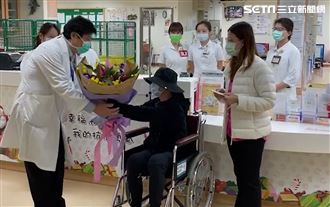 遭爆頭縫46針!台中男大生康復出院