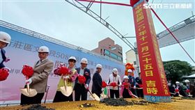 皇翔建設,侯友宜,「新莊文德段公辦都更」,新莊老街,新莊廟街,都更。（圖／記者陳韋帆攝影）