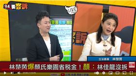 立委林楚茵在《94要客訴》獨家展示顏家申請楓樹段817號建照