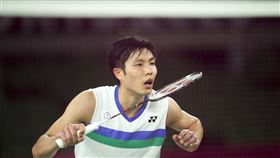 印尼羽球公開賽　周天成無緣8強，圖／美聯社／達志影像