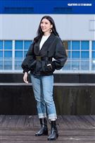 田依甯三立新聞網專訪。（圖／記者楊澍攝影）