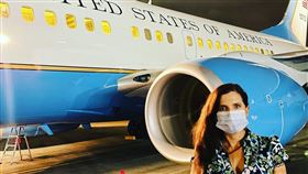 鄉民全讚爆！美國議員訪台曬照：剛落地在「台灣共和國」（圖／翻攝自Congresswoman Nancy Mace臉書）