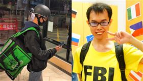 ▲鄧佳華昨（25）日晚間曬出跑外送工作照，證明自己「脫離舒適圈」。（圖／翻攝自鄧佳華臉書）