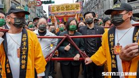 蔡英文出席「艋舺青山王祭起駕儀式」（圖／總統府提供）