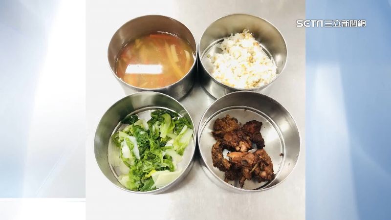 健康堪憂？國小午餐豆乳雞「炸到黑」
