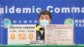 ▲CDC 陳時中 羅一鈞 周志浩 莊人祥（圖／指揮中心提供）