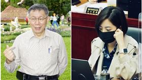 ▲拔「學姊」官爆遭幕僚罵智障　柯文哲回應。（圖／台北市政府提供、黃瀞瑩臉書）