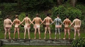▲歷史悠久的「英國華威大學划船隊全裸月曆」（Warwick Rowers）來滋潤大家的眼球。（圖／華威大學Warwick Rowers提供）