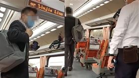 親子車廂,台鐵,車長,勸離(翻攝自 爆料公社)