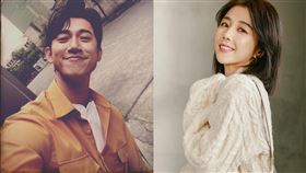 （左圖／翻攝自吳慷仁FB，右圖／翻攝自邵雨薇FB）