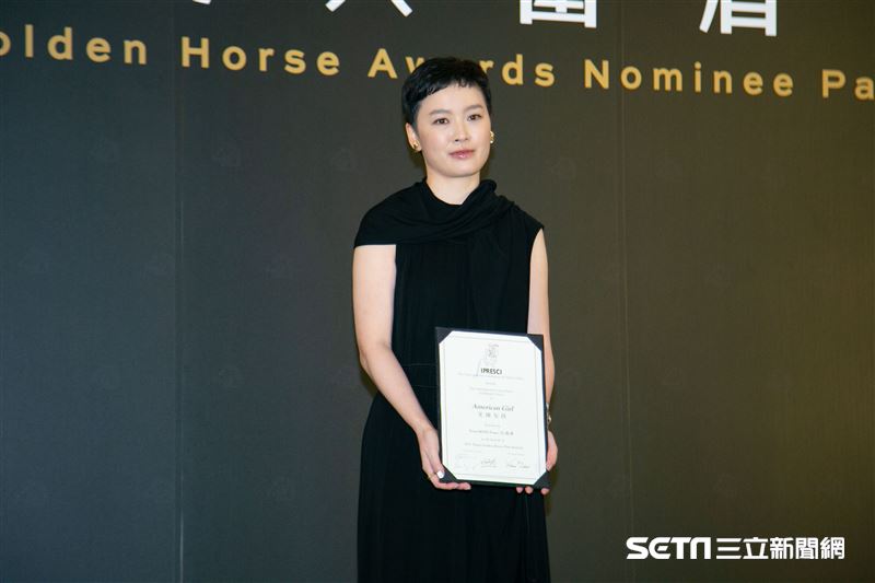《美國女孩》導演阮鳳儀出席金馬入圍酒會。（圖／記者楊澍攝影）