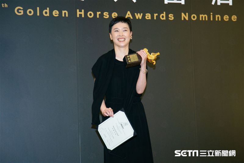 《美國女孩》導演阮鳳儀出席金馬入圍酒會。（圖／記者楊澍攝影）