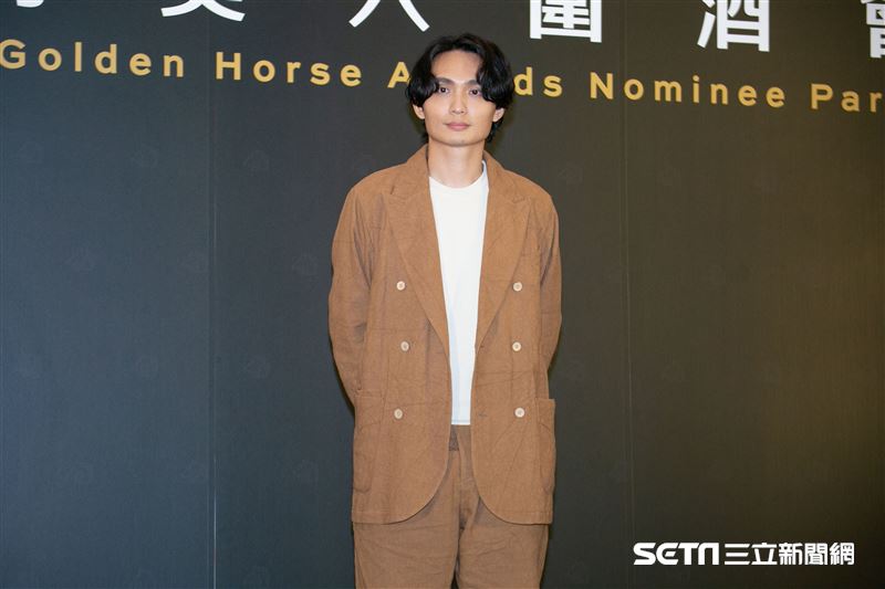 殷振豪出席金馬入圍酒會。（圖／記者楊澍攝影）