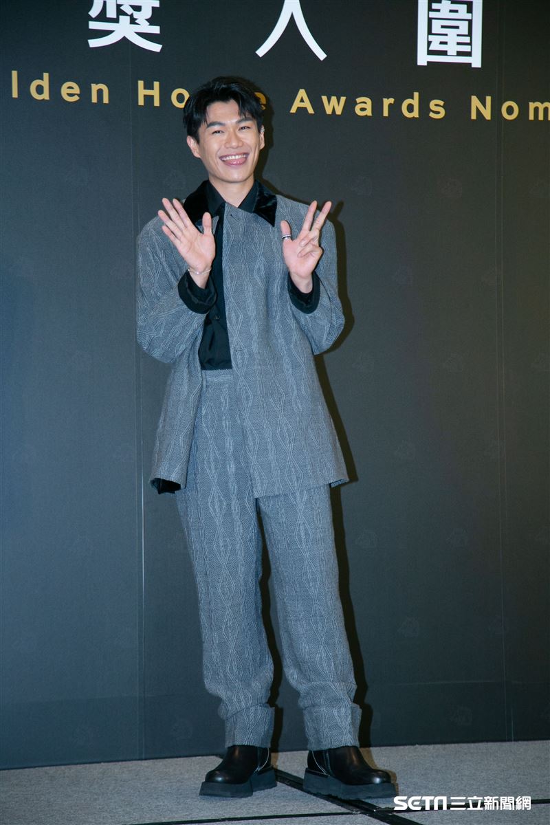 柯煒林出席金馬入圍酒會。（圖／記者楊澍攝影）
