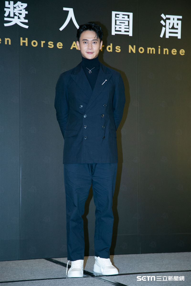 劉冠廷出席金馬入圍酒會。（圖／記者楊澍攝影）