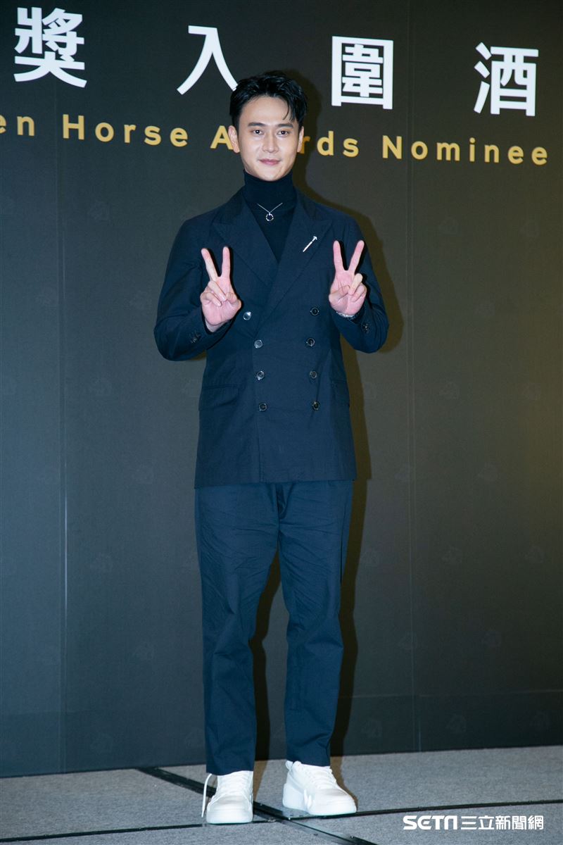 劉冠廷出席金馬入圍酒會。（圖／記者楊澍攝影）