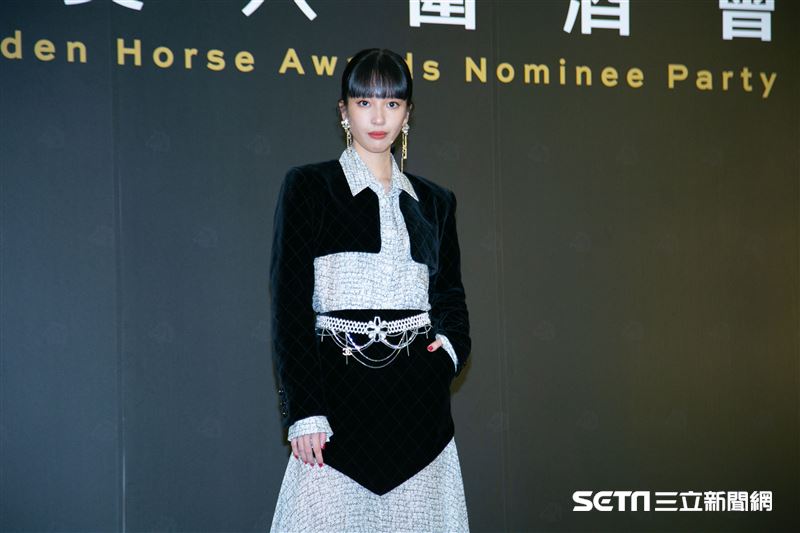 王渝萱出席金馬入圍酒會。（圖／記者楊澍攝影）