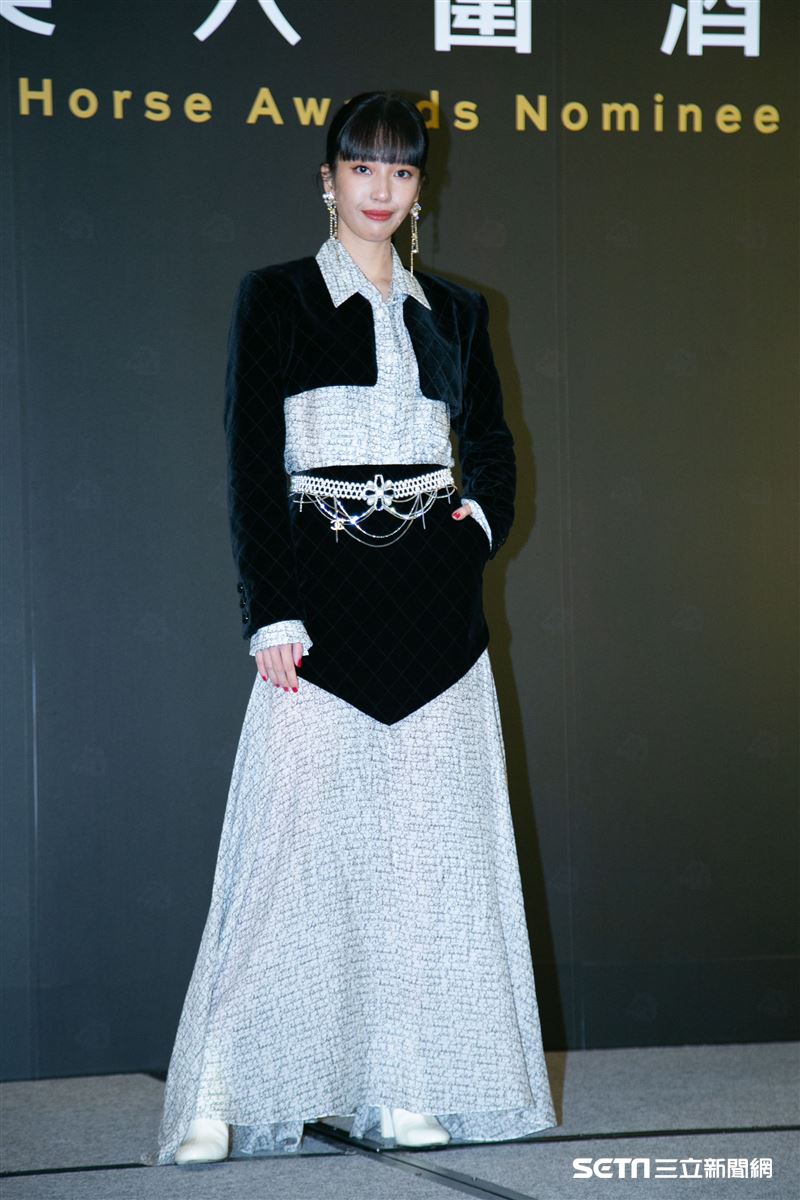 王渝萱出席金馬入圍酒會。（圖／記者楊澍攝影）