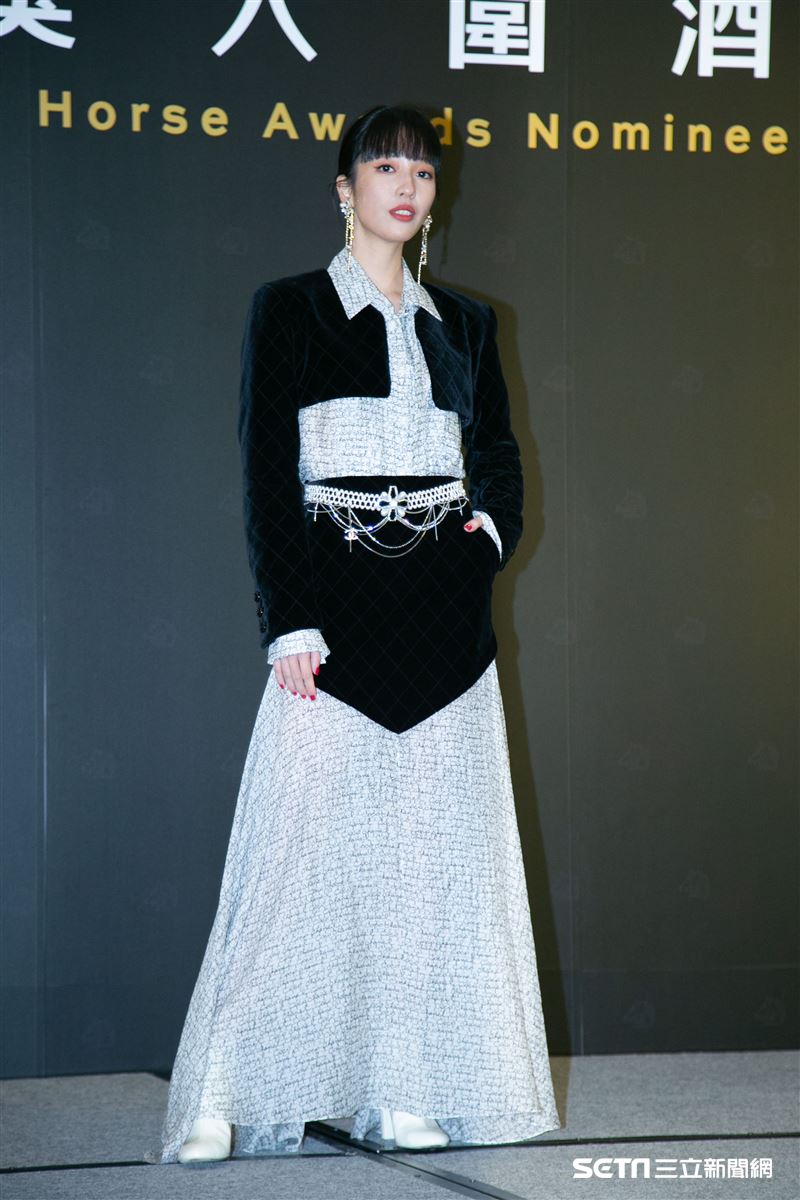 王渝萱出席金馬入圍酒會。（圖／記者楊澍攝影）