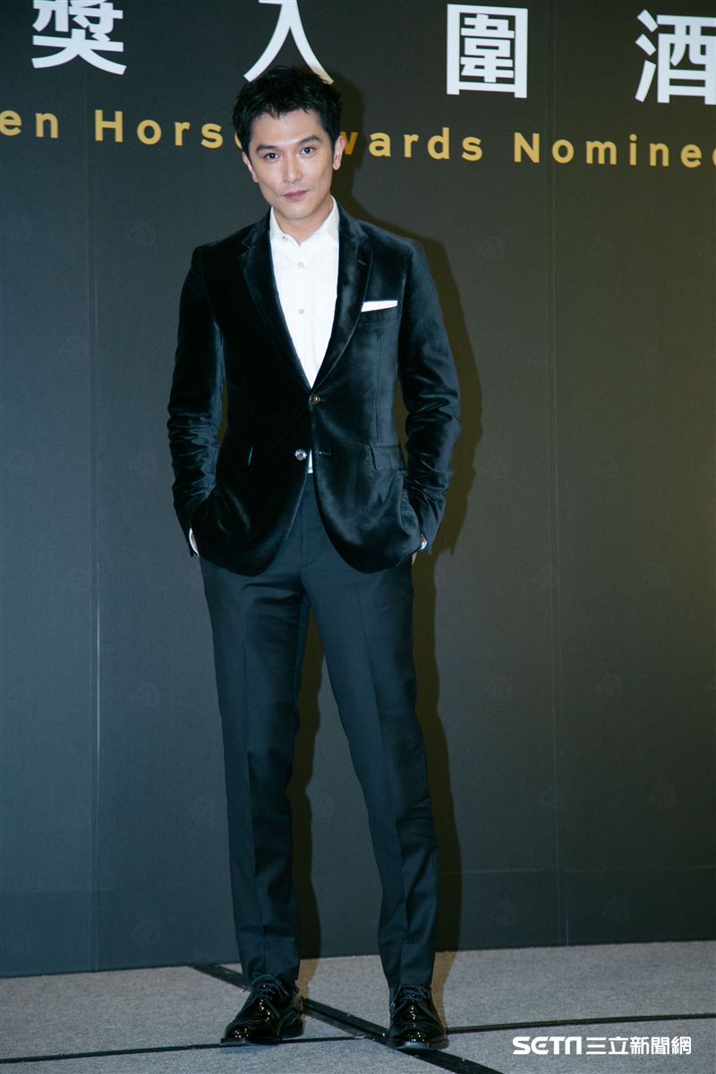 邱澤出席金馬入圍酒會。（圖／記者楊澍攝影）