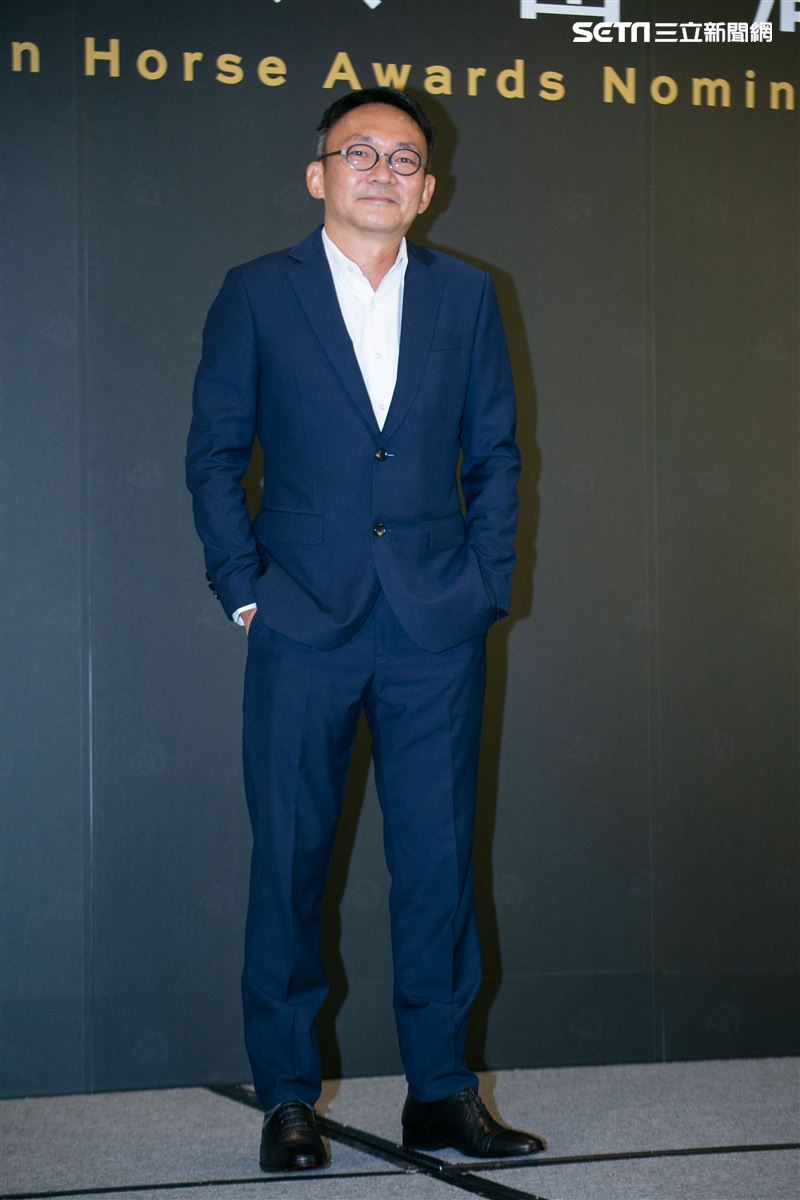 何蔚庭出席金馬入圍酒會。（圖／記者楊澍攝影）