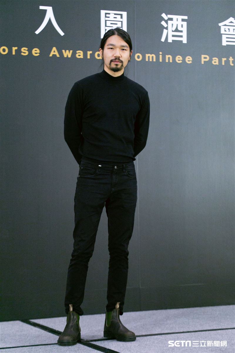 李駿碩出席金馬入圍酒會。（圖／記者楊澍攝影）
