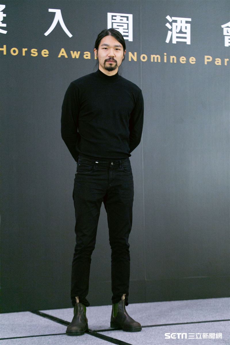 李駿碩出席金馬入圍酒會。（圖／記者楊澍攝影）