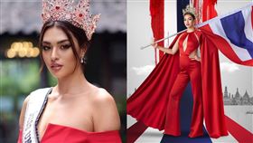 021泰國小姐22歲美女安琪莉（Anchilee Scott-Kemmis）/將代表泰國參加環球小姐選美。Anchilee臉書