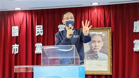 朱立倫，吳伯雄（圖／國民黨提供）