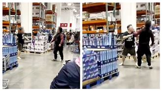 好市多驚爆擂台戰！他插隊被1拳KO