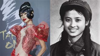 白靈媽比她更美？竟是「解放軍軍花」