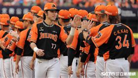 ▲台灣大賽G1統一獅外野手林安可。（圖／記者劉彥池攝影）