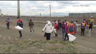 「扶輪好湛」800人聯手淨灘護地球