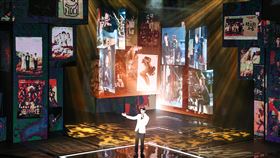 金馬58頒獎典禮盛大舉行（1）第58屆金馬獎頒獎典禮27日晚間7時在台北國父紀念館正式登場，今年主持人由演員林柏宏獨挑大梁。中央社記者鄭清元攝  110年11月27日