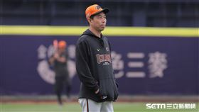 ▲台灣大賽G2統一獅總教練林岳平。（圖／記者劉彥池攝影）
